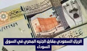 سعر الريال السعودي