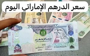 سعر الدرهم الاماراتي