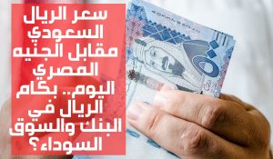  سعر الريال السعودي في البنوك المصرية 