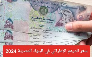 سعر الدرهم الإماراتي