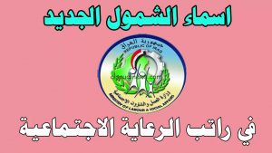 الرعاية الاجتماعية العراق 2024