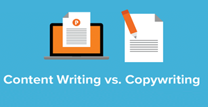 بين content writer و copywriter 1