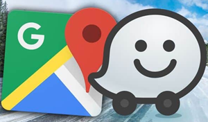 Waze and Google Maps